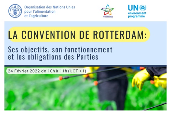 La Convention de Rotterdam: Ses objectifs, son fonctionnement et les obligations des Parties - Aperçu général - 24/02/2022