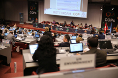 Elections durant la CdP-8 de la Convention de Rotterdam  