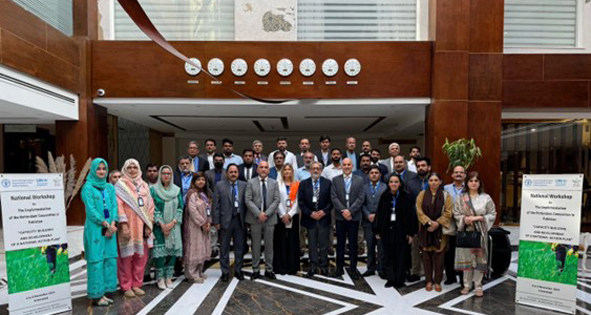 Taller Nacional sobre la Implementación del Convenio de Rotterdam en Pakistán
